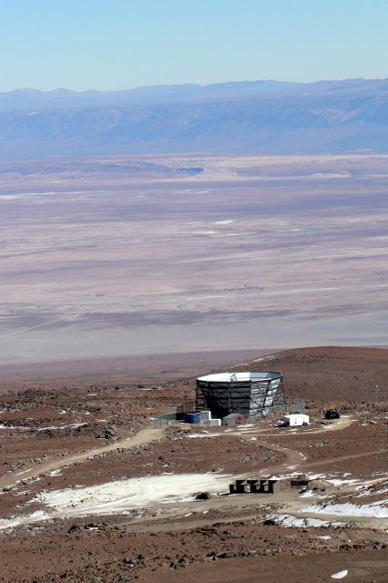 Photographe of the Atacama Cosmology Telescope